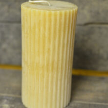 Ridged Pillar Candle 1.41lb