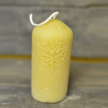Maple Leaf Candle